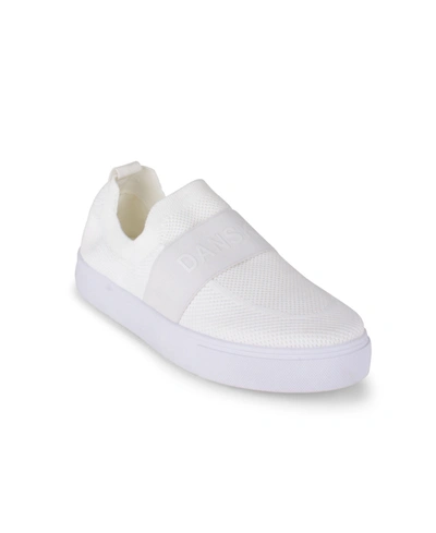 Shop Danskin Women's Swift Slip-on Sneaker In White