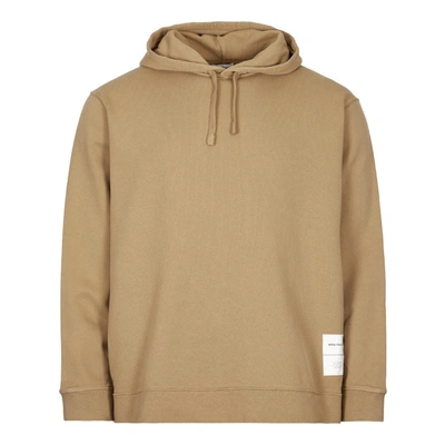 Shop Norse Projects Fraser Tab Hoodie In Brown