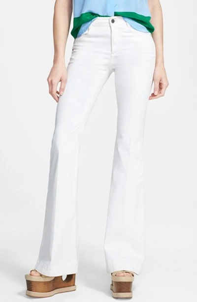 Shop Stella Mccartney 'the '70s Flare' Jeans In White