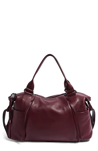 Shop Aimee Kestenberg Tamitha Leather Satchel In Oxblood