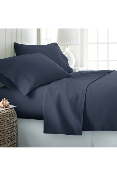 Shop Ienjoy Home Premium Ultra Soft 4-piece Bed Sheets Set In Navy