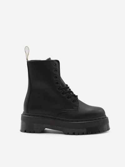 Dr. Martens Jadon Vegan Ii Mono Platform Boots In Black