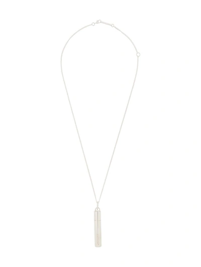 Shop Ambush Necklace With Pendant In Metallic