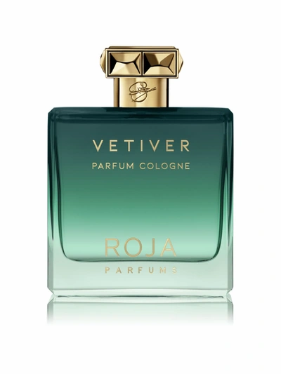 Shop Roja Vetiver Parfum Cologne 100 ml In Green