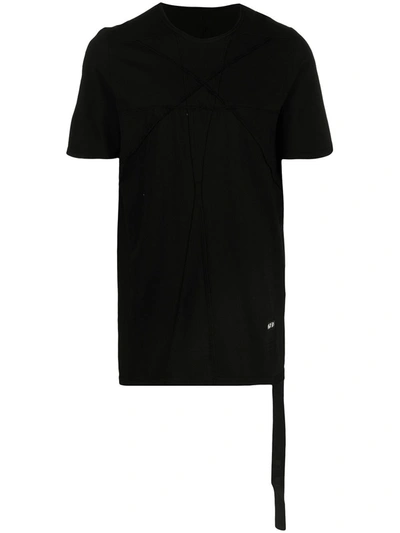 Shop Rick Owens Drkshdw T-shirt With Application In Black