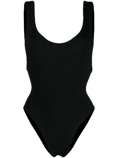 Shop Reina Olga Ruby One-piece Swimsuit In Black