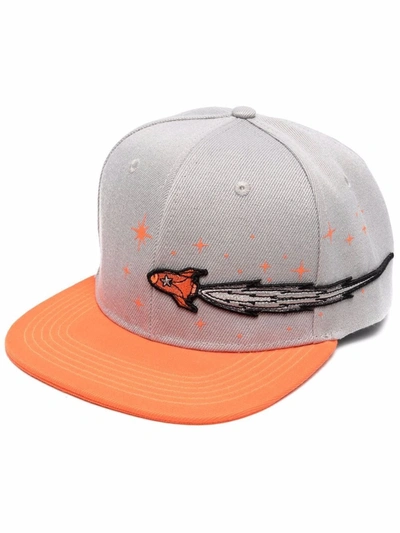 Enterprise Japan Ej Rocket Embroidered Cap In Grey | ModeSens Enterprise Japan Ej Rocket Embroidered Cap In Grey | ModeSens