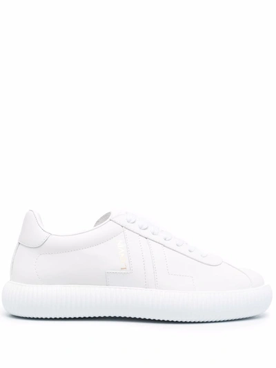 Shop Lanvin Glen Sneakers In White