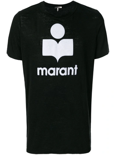 Shop Isabel Marant Karman T-shirt In Black