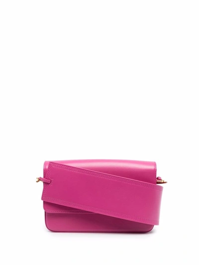 Shop Jacquemus Le Carinu Shoulder Bag In Pink & Purple