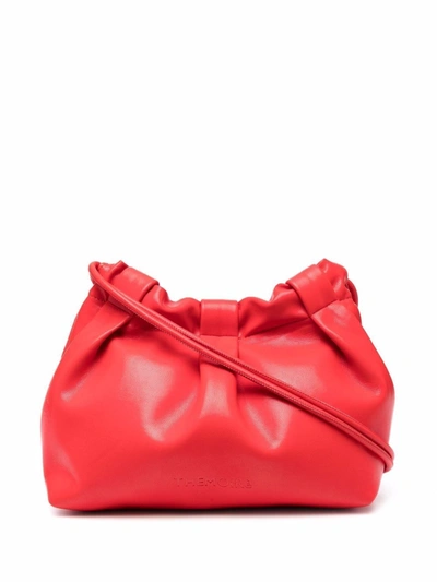 Shop Themoirè Theis Shoulder Bag In Red