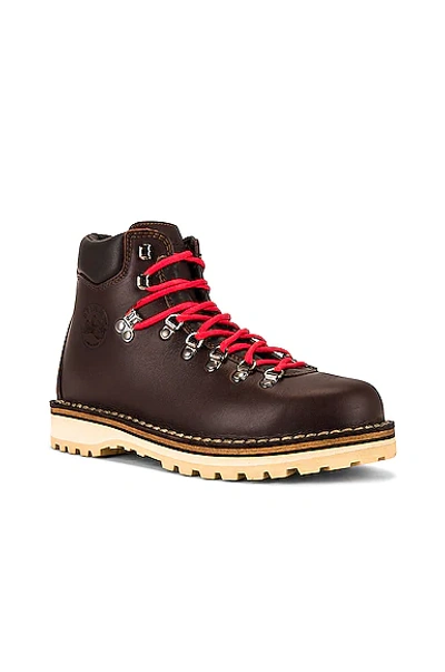 Diemme Roccia Vet Boot Mogano Original Leather Shoes In Mogano