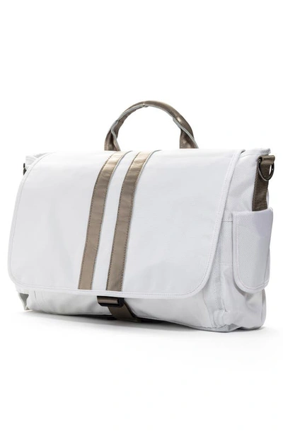 Shop E.c. Knox Coastal Diaper Bag In White