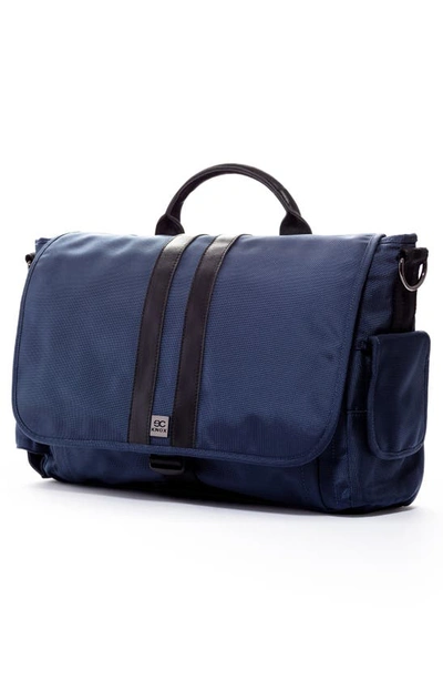 Shop E.c. Knox Classic Diaper Bag In Navy Blue