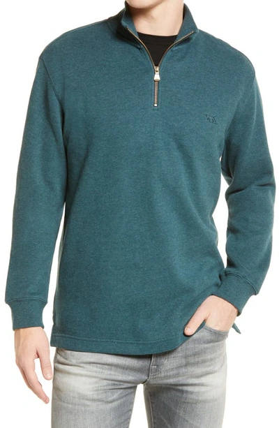 Shop Rodd & Gunn Alton Ave Regular Fit Pullover Sweatshirt In Evergreen