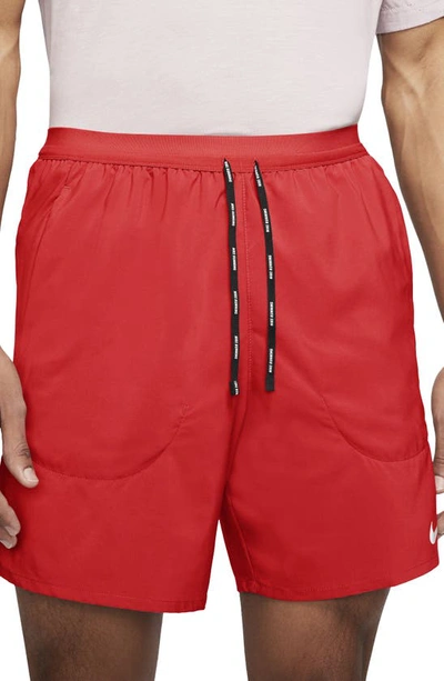 Shop Nike Flex Stride Running Shorts In Chile Red