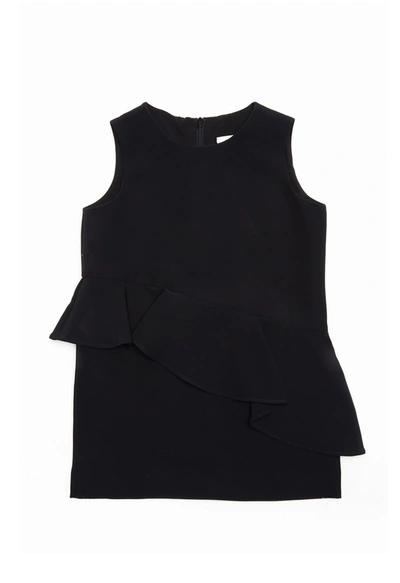Shop Milly Minis Italian Cady Logan Dress In Black