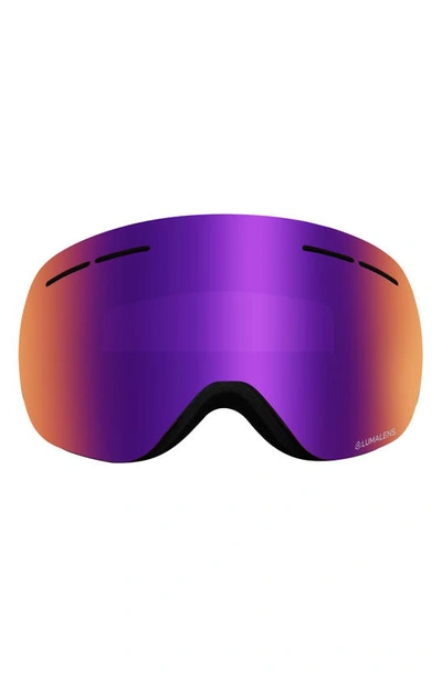 Shop Dragon X1 Snow Goggles In Split Llpurpleion Llamber