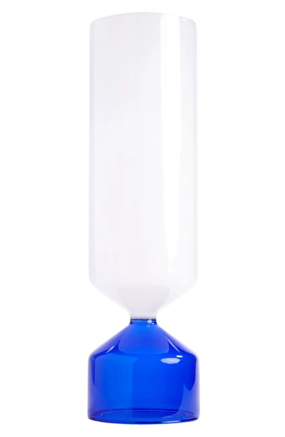 Shop Ichendorf Boquet Colore Medium Vase In Blue/ White