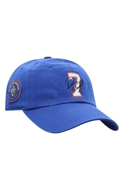 Shop Top Of The World Danny Wuerffel Royal Florida Gators Ring Of Honor Adjustable Hat