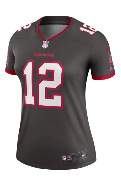 Tom Brady Tampa Bay Buccaneers Nike Youth Alternate Game Jersey - Pewter