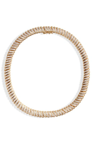 Shop Bracha Cabo Glam Collar Necklace In Gold