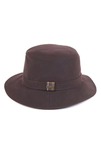 Barbour Vintage Wax Bushman Hat In Rustic | ModeSens