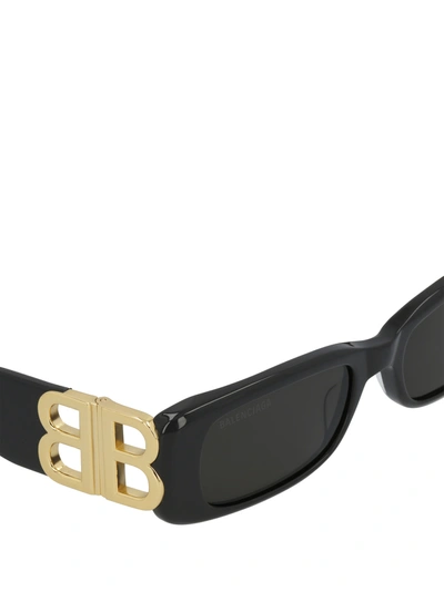 Shop Balenciaga Bb0096s Black Female Sunglasses