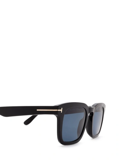 Shop Tom Ford Ft0751 Shiny Black Ma In .