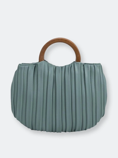 Shop Melie Bianco Kate Sage Small Crossbody Bag In Green