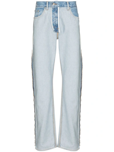 Helmut Lang Reverse 1999 Straight-leg Jeans In Blue