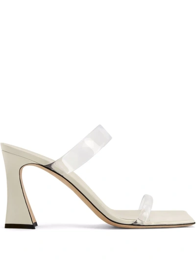 Shop Giuseppe Zanotti Flaminia High-heel Sandals In 中性色