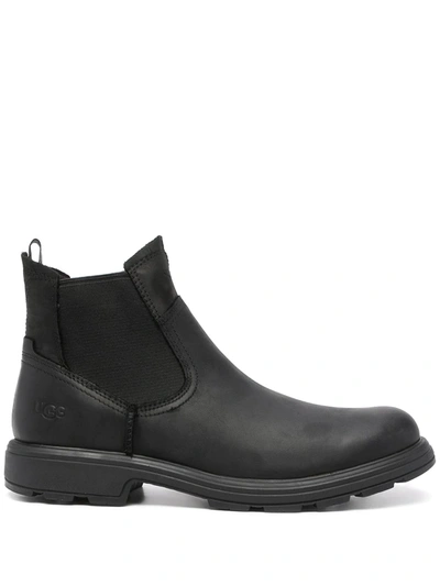 Shop Ugg Biltmore Waterproof Chelsea Boots In 黑色