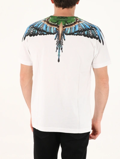 Shop Marcelo Burlon County Of Milan Grizzly Wings T-shirt In White