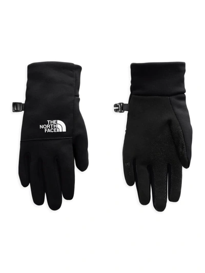 Shop The North Face Kid's Tnf Etip Gloves In Black