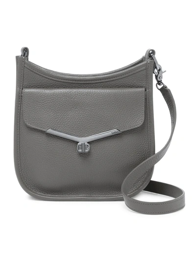 Shop Botkier Women's Small Valentina Leather Hobo Bag In Smoke