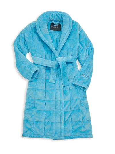 Shop Therarobe Kid's Weighted Robe In Blue