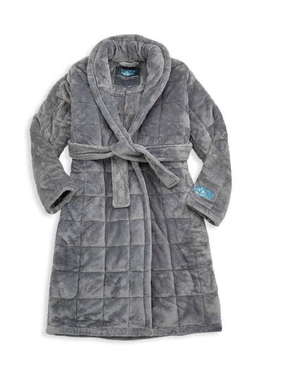 Shop Therarobe Kid's Weighted Robe In Soothy Grey