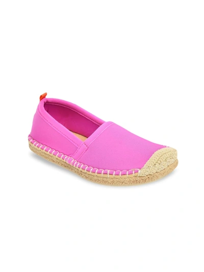 Shop Sea Star Beachwear Little Girl's & Girl's Beachcomber Water Espadrilles In Hot Pink