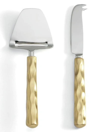 Shop Michael Wainwright Truro Gold Cheese Shaver & Knife Set