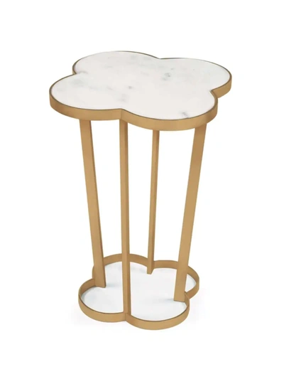 Shop Regina Andrew Modern Glamour Clover Table In Brass