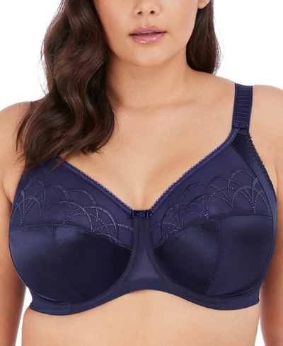 Cate Full Figure Underwire Lace Cup Bra El4030, Online Only In Ink