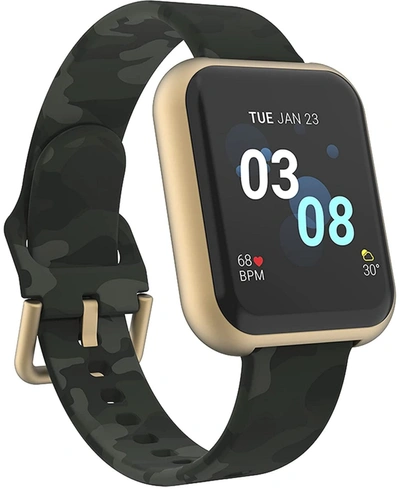 Shop Itouch Air 3 Unisex Heart Rate Green Camo Strap Smart Watch 40mm