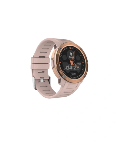 Shop Itouch Unisex Explorer 3 Blush Silicone Strap Smartwatch 46.5 Mm