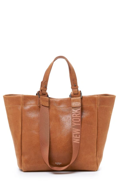 Shop Botkier Bedford Leather Tote In Coffee