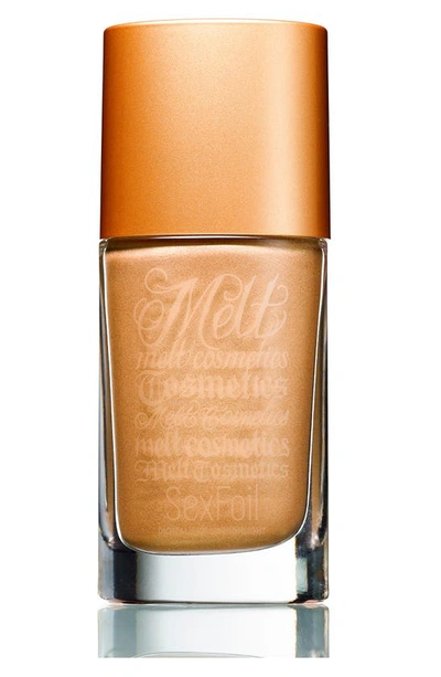 Shop Melt Cosmetics Sexfoil Digital Liquid Highlighter In Gold Ore