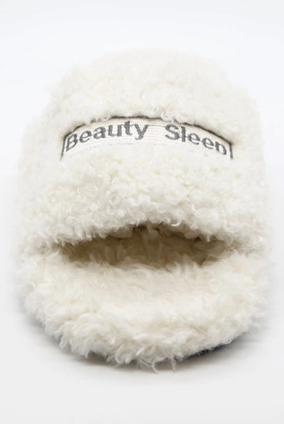 Shop Oxygen Boutique Beauty Sleep White Slippers