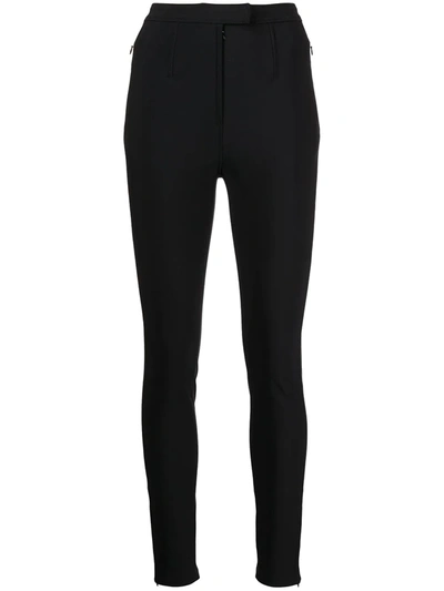 Shop Alexander Wang High-rise Tailored Leggings In Schwarz