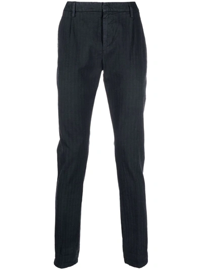 Dondup Slim Fit Trousers In Blau