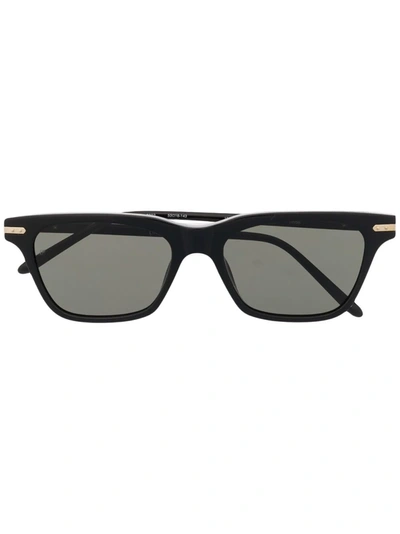 Shop Linda Farrow Tinted Square-frame Sunglasses In Schwarz